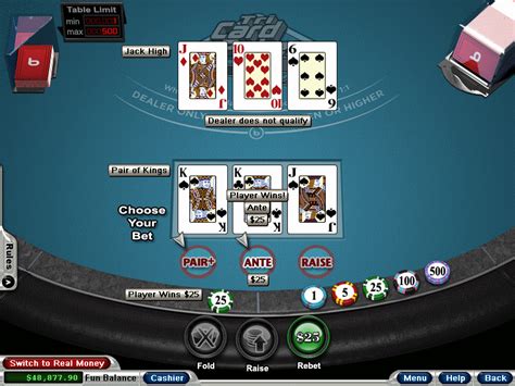 Three Card Poker 2 Bodog
